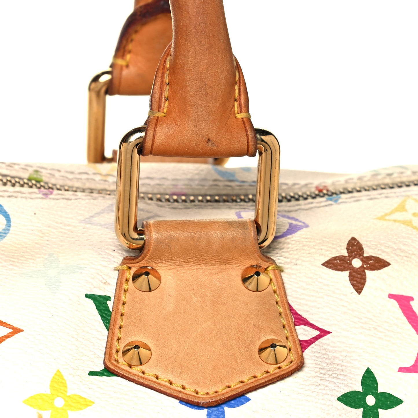 Monogram Multicolor Speedy 30 White