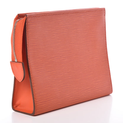 Louis Vuitton Epi Toiletry Pouch 19 Piment 3 of 8