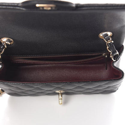 Chanel Caviar Quilted Mini Rectangular Flap Black 5 of 10