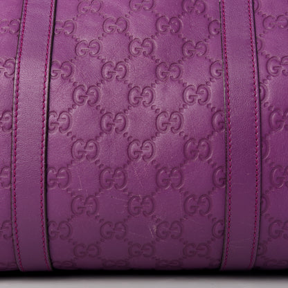 Gucci Guccissima Medium Joy Boston Purple 13 of 15