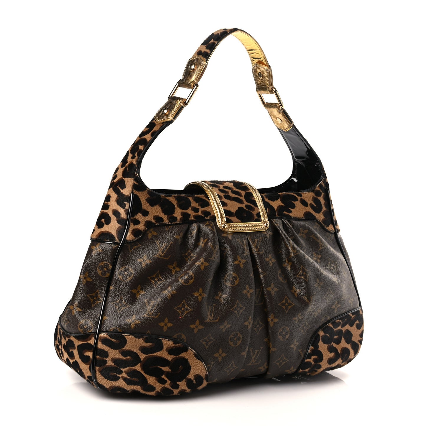 Monogram Leopard Polly