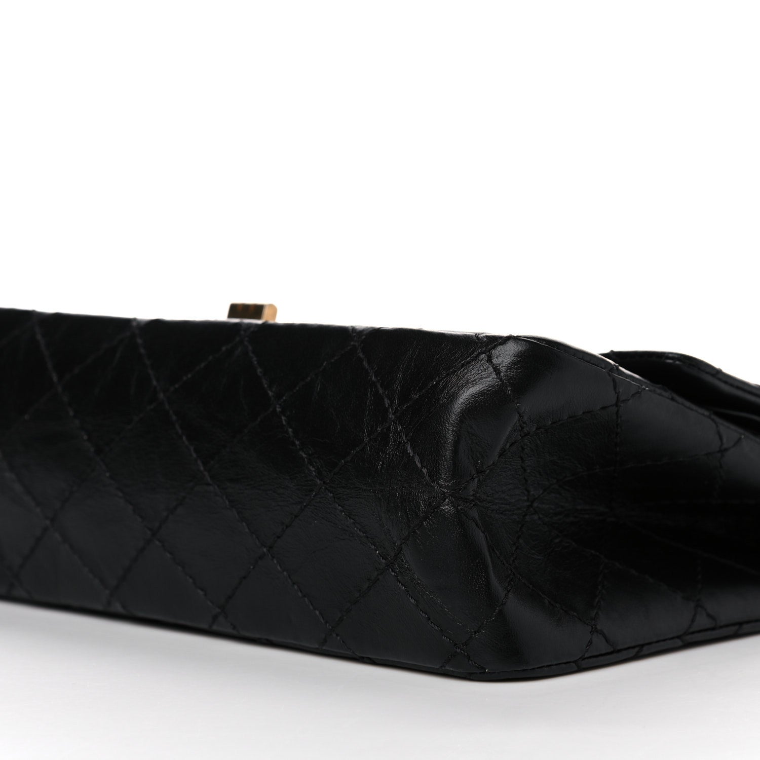 Chanel Aged Calfskin Quilted 2.55 Reissue 225 Flap Black 9 of 10