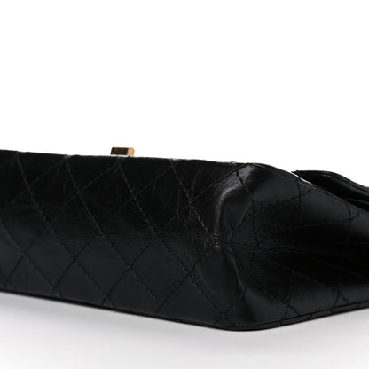 Chanel Aged Calfskin Quilted 2.55 Reissue 225 Flap Black 9 of 10