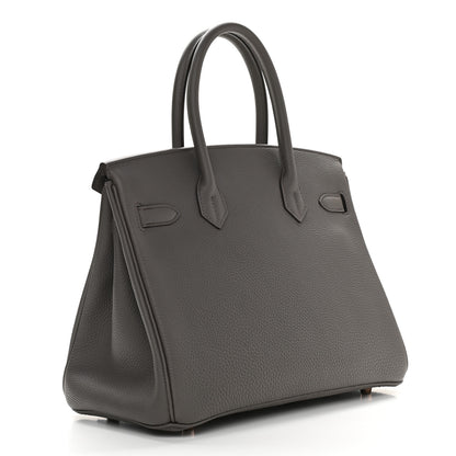 Hermes Togo Birkin 30 Etain 2 of 9