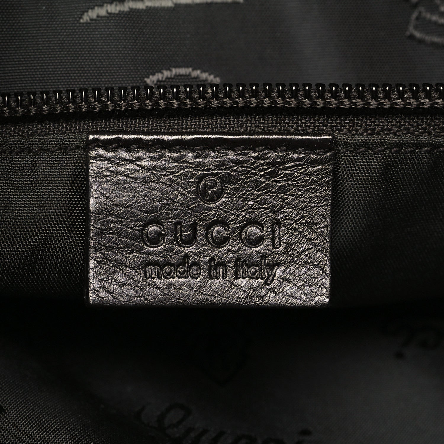 Gucci Guccissima Medium Flat Messenger Bag Dark Brown Dark Brown 6 of 13