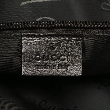 Gucci Guccissima Medium Flat Messenger Bag Dark Brown Dark Brown 6 of 13