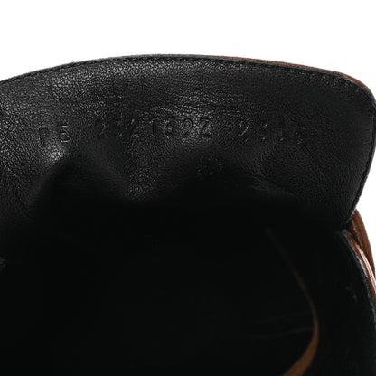 Hermes Suede Goatskin Groupie Mules 40 Brun Amourette 9 of 10