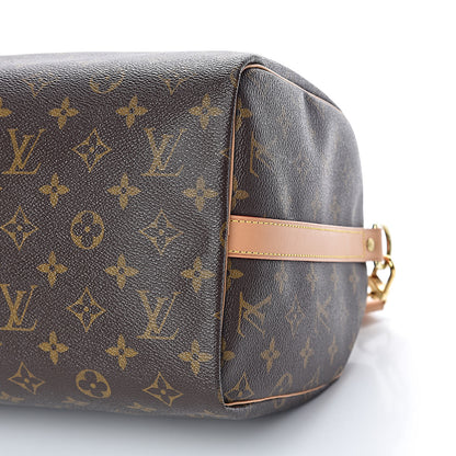 Louis Vuitton Monogram Speedy Bandouliere 30 10 of 13