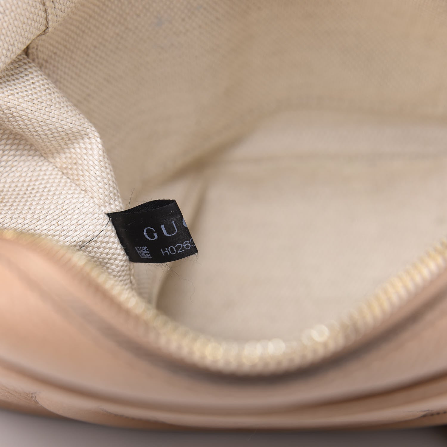 Gucci Pebbled Calfskin Small Soho Disco Bag Rose Beige 10 of 12