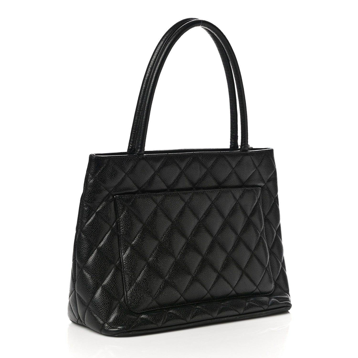 Chanel Caviar Quilted Medallion Tote Black 3 of 16