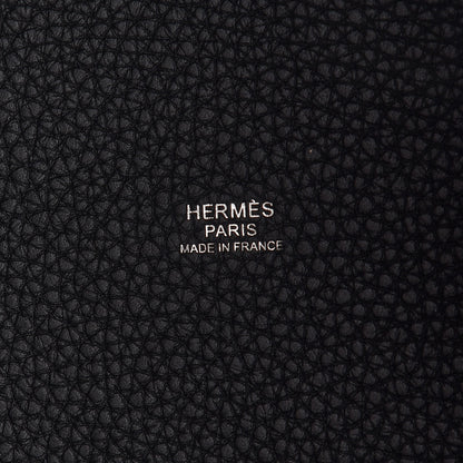 Hermes Taurillon Clemence Picotin Lock 18 PM Black 6 of 8