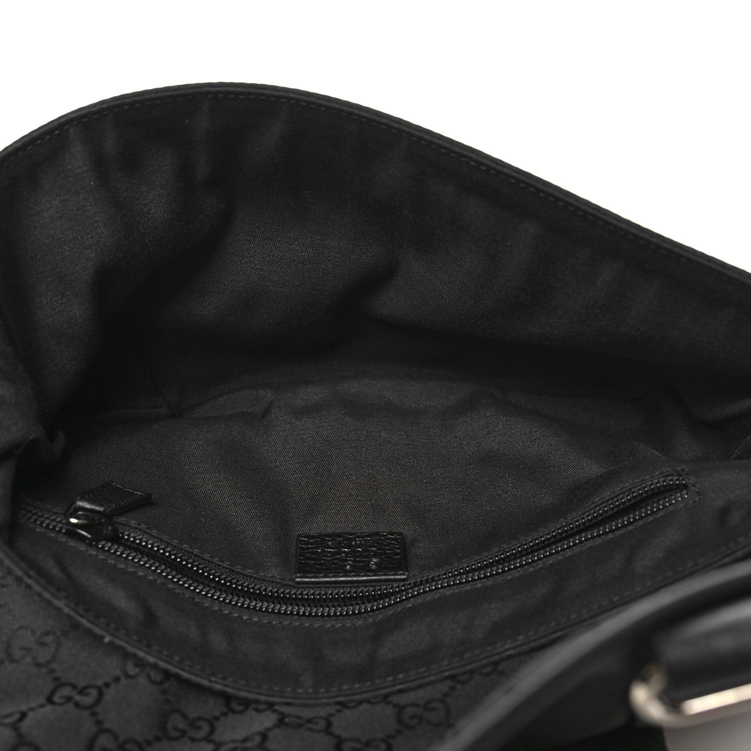 Gucci Monogram Waist Belt Bag Black 5 of 10