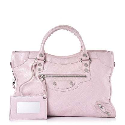 Balenciaga Agneau Giant 12 Silver Hardware City Rose Poudre Rose Petunia 1 of 13
