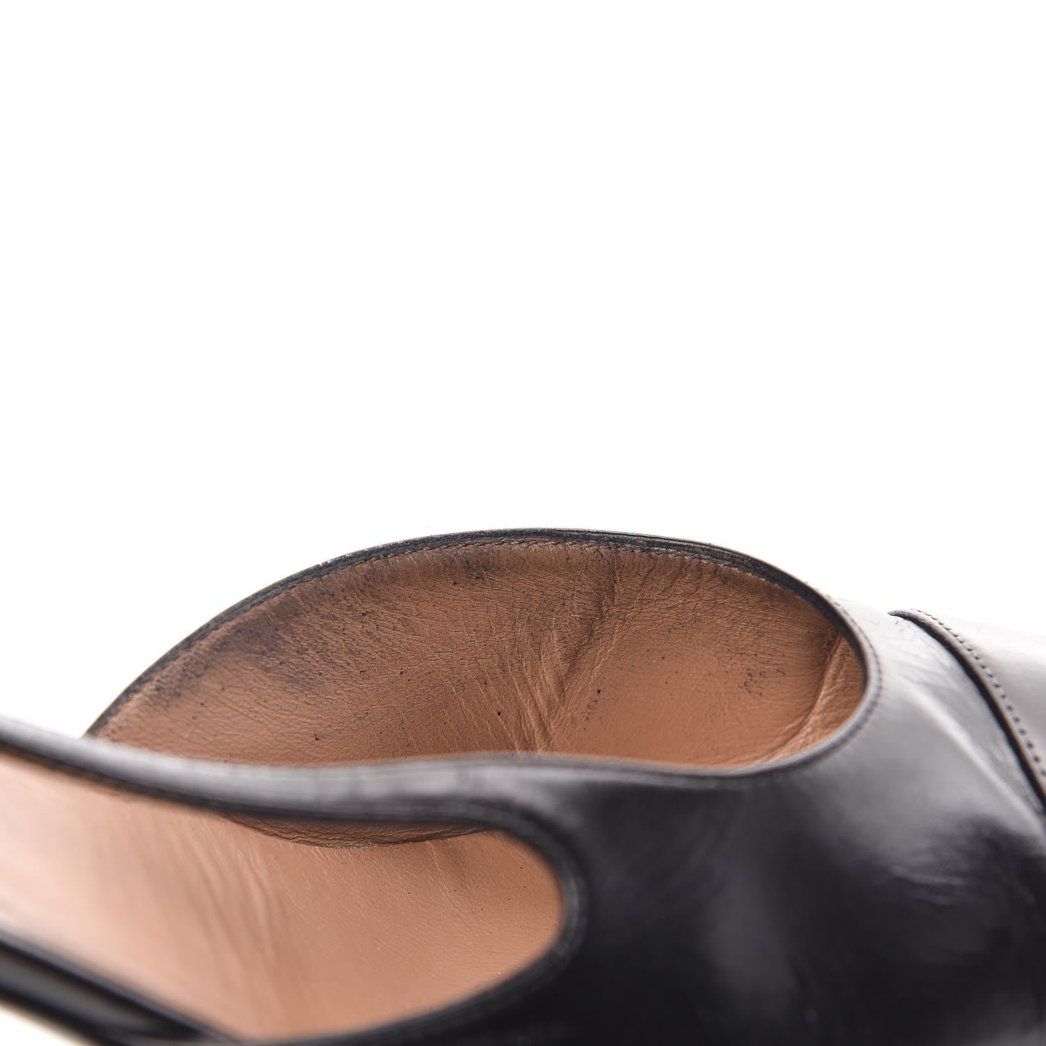 Chanel Calfskin Cap Toe CC Slingback Pumps 41.5 Black 17 of 25