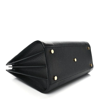 Saint Laurent Grained Calfskin Small Sac De Jour Black 4 of 8