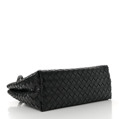 Bottega Veneta Nappa Intrecciato Medium Andiamo Shoulder Bag Black 4 of 9