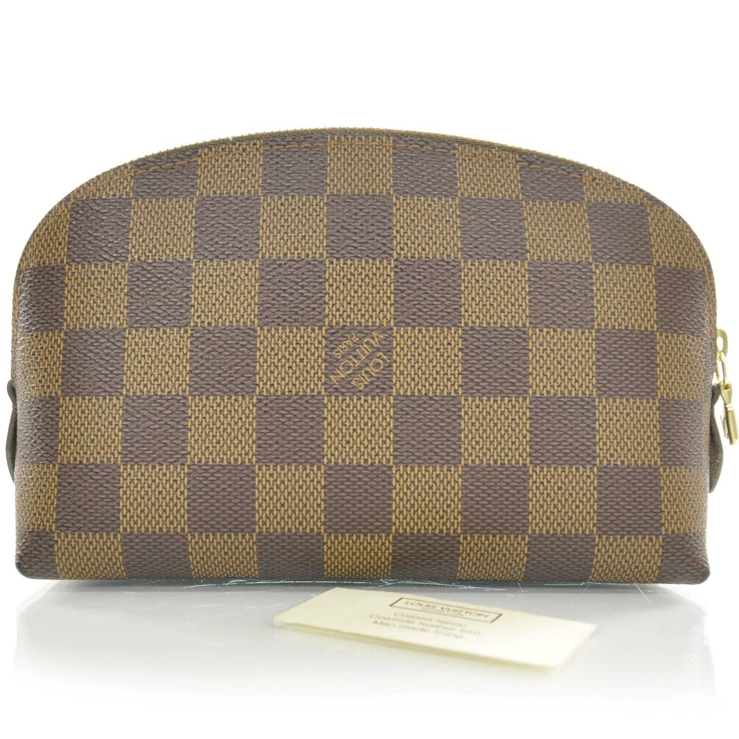 Louis Vuitton Damier Ebene Cosmetic Pouch 2 of 8