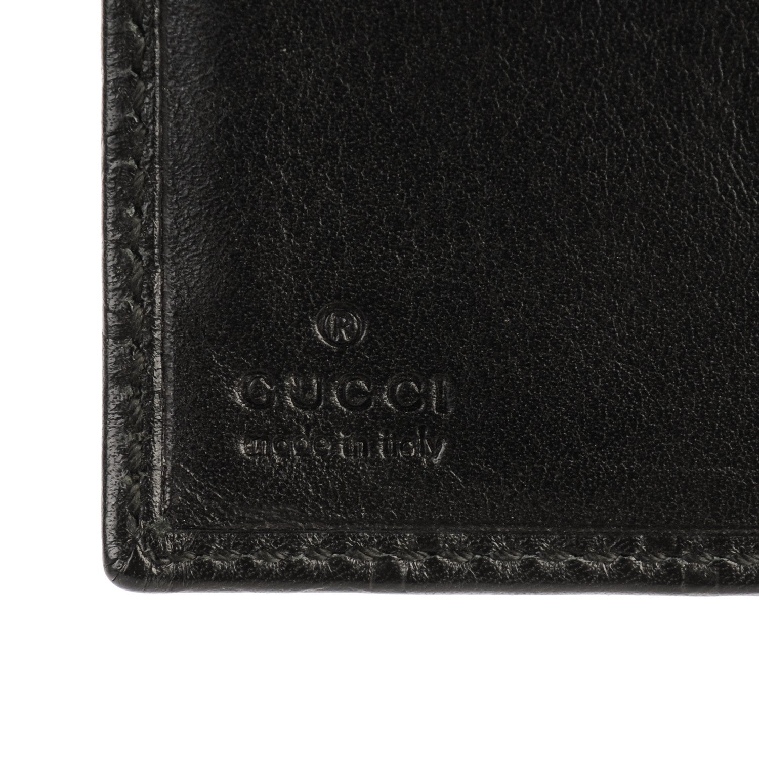 Gucci Guccissima Small Ring Agenda Black 6 of 7