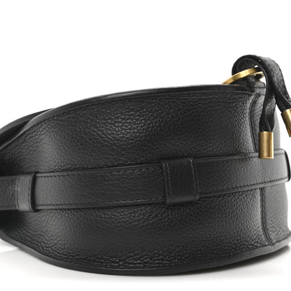 Chloe Calfskin Mini Marcie Round Crossbody Bag Black 9 of 10