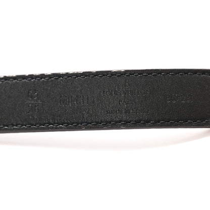 Louis Vuitton Calfskin Monogram 20mm LV Iconic Reversible Belt 65 26 Black 5 of 8