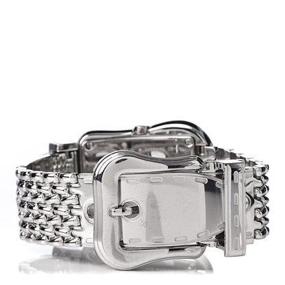 Fendi Stainless Steel Diamond Pink Mother of Pearl 33mm Buckle Quartz Watch 4 of 7