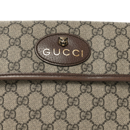 Gucci GG Supreme Monogram Neo Vintage Web Belt Bag Brown 7 of 10