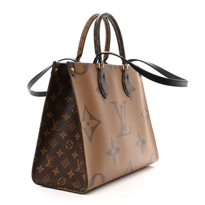 Louis Vuitton Reverse Monogram Giant Onthego MM 2 of 9