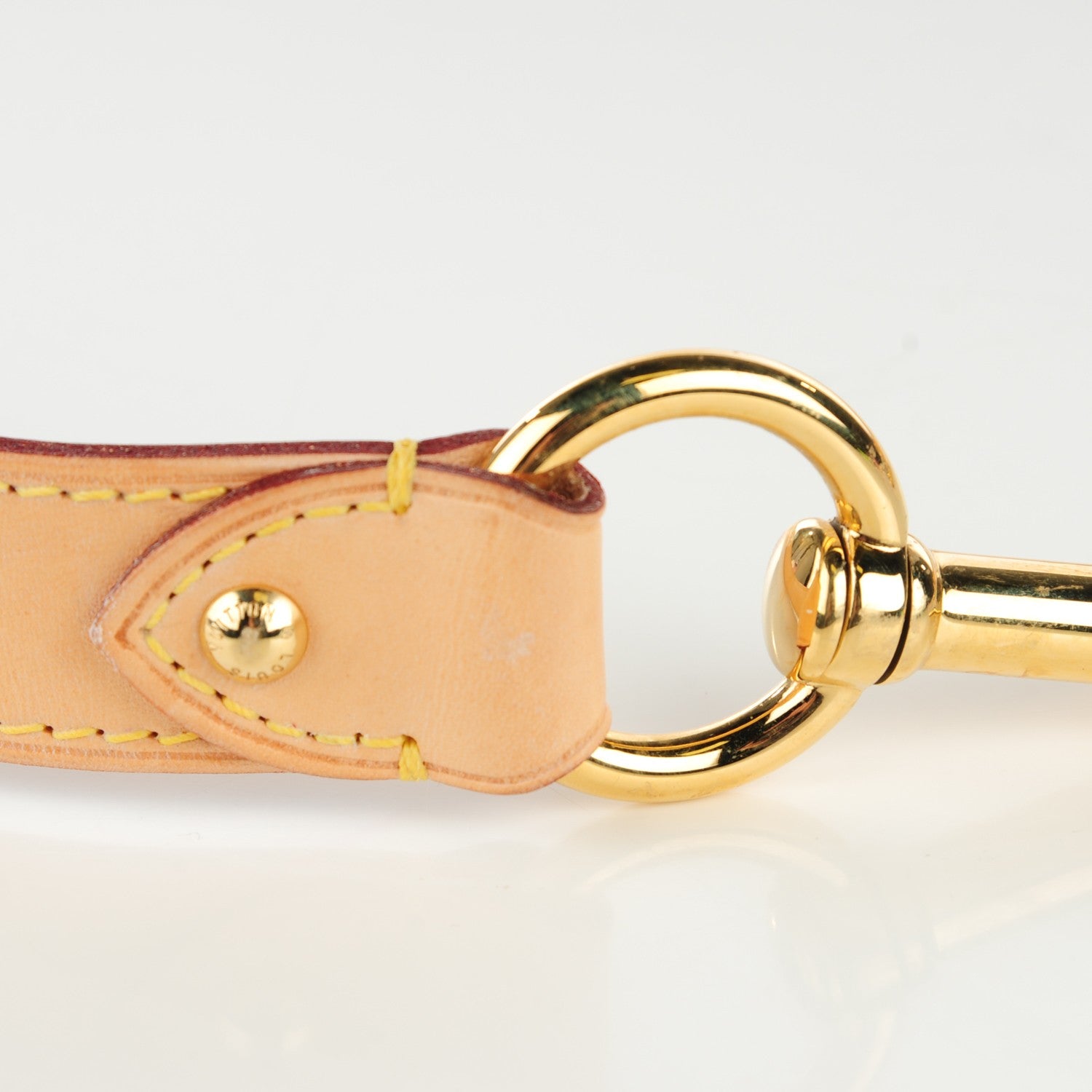 Louis Vuitton Vachetta 25mm Adjustable Shoulder Strap VVN 4 of 4