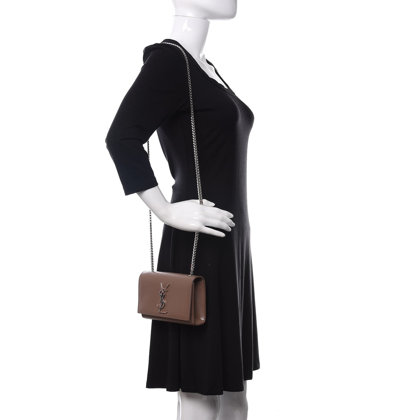 Grain De Poudre Small Monogram Kate Satchel Fard