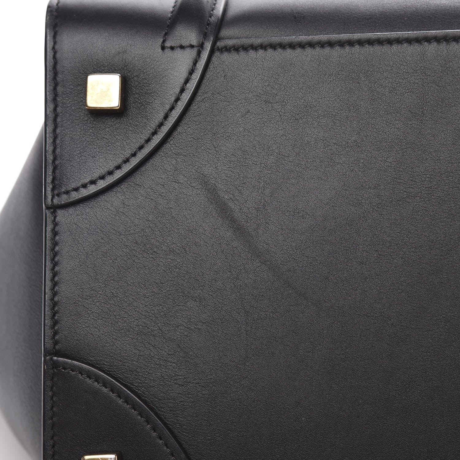 Celine Smooth Calfskin Mini Luggage Black 9 of 13