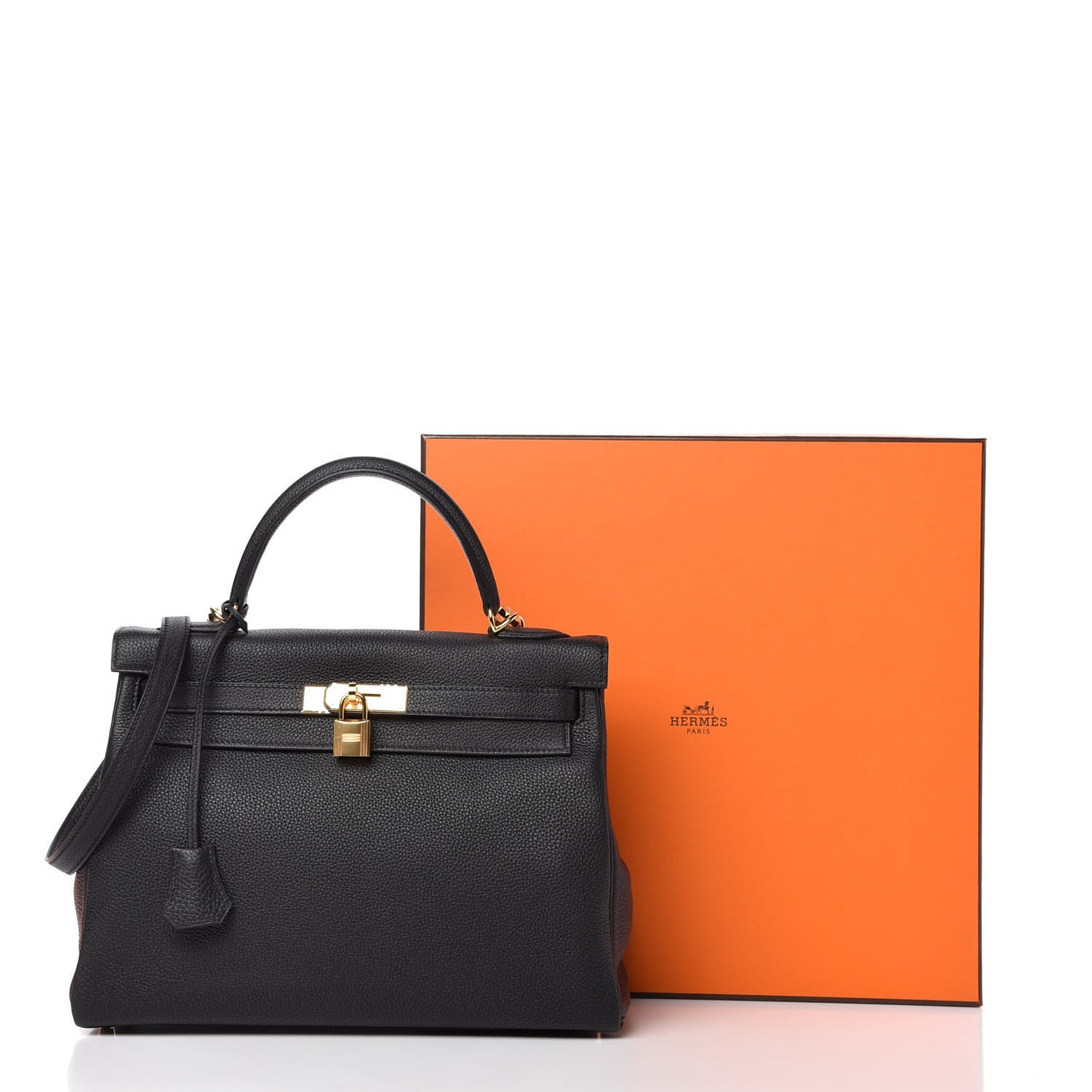 Togo Kelly Retourne 32 Black