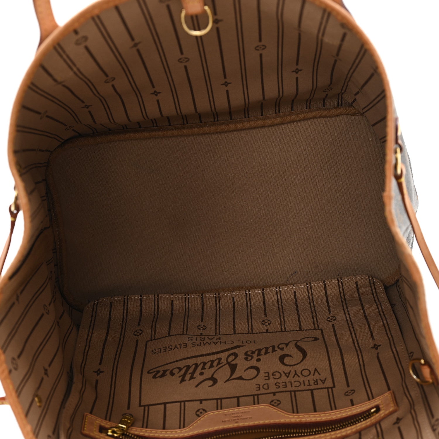 Louis Vuitton Monogram Neverfull MM 5 of 12