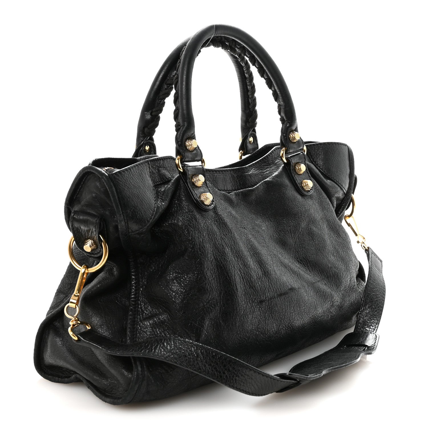 Balenciaga Agneau Giant 12 Gold Hardware City Black 5 of 12
