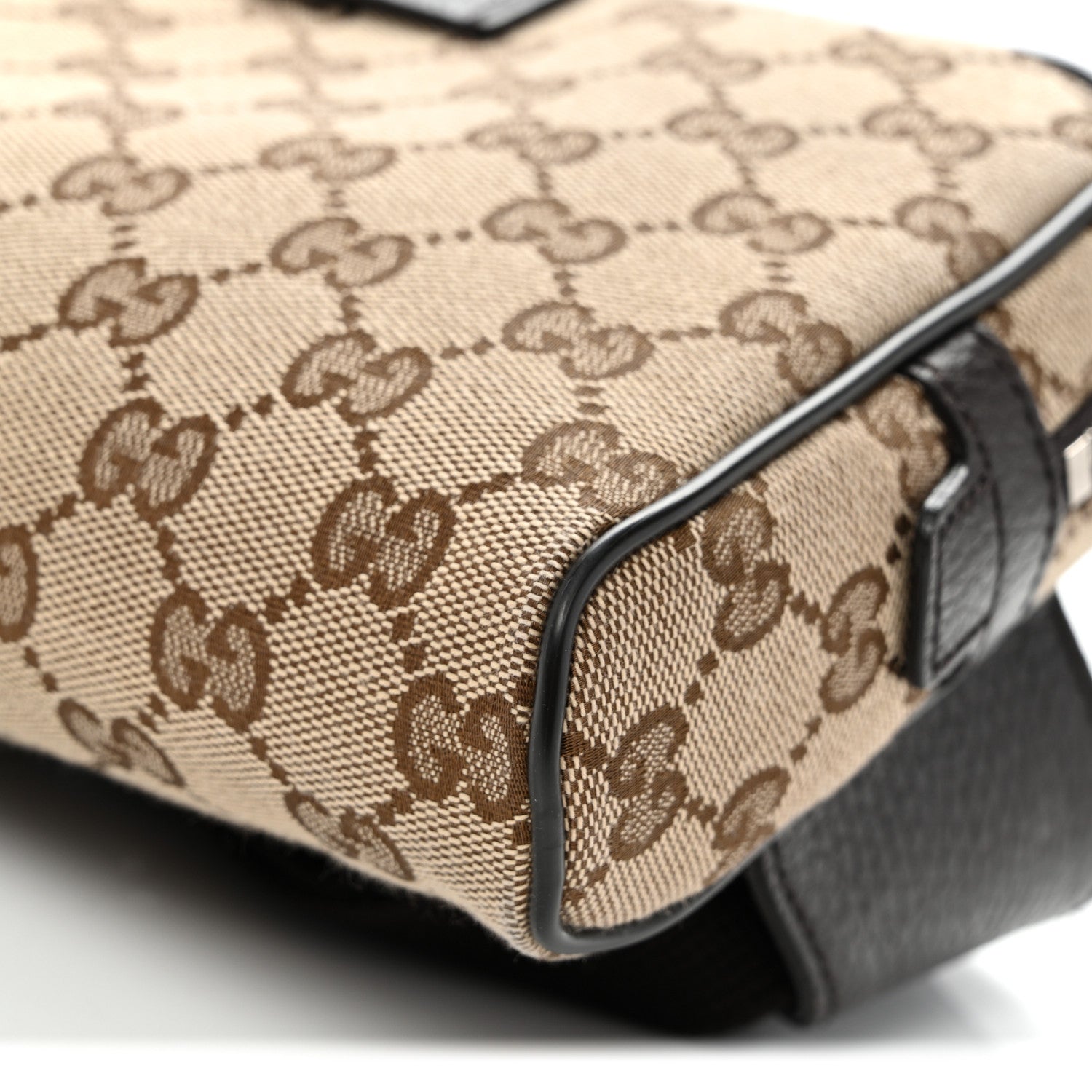 Gucci Monogram Belt Bag Dark Brown 9 of 9