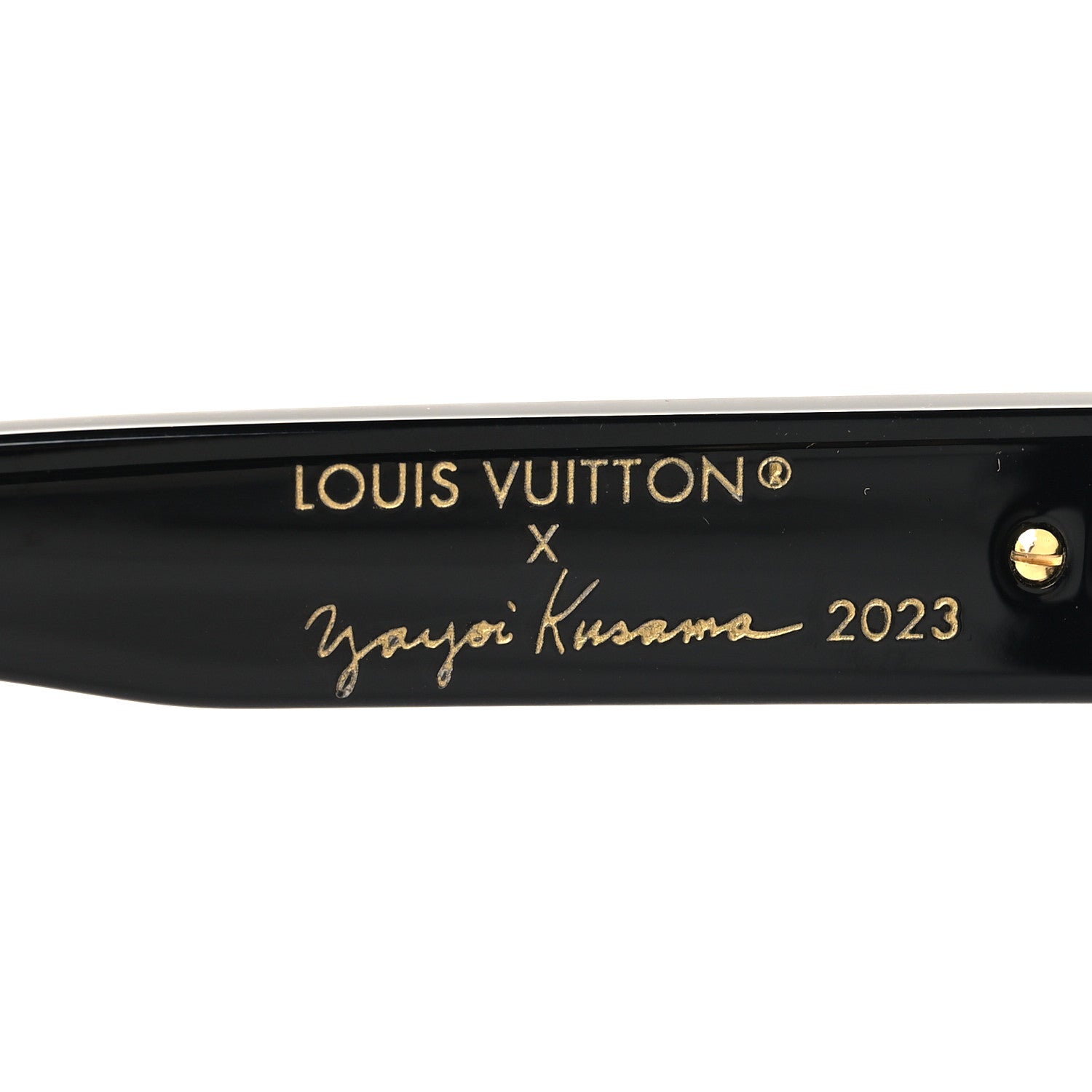Louis Vuitton LV X YK Acetate Painted Dots Sunglasses Z1902W Black White 5 of 7