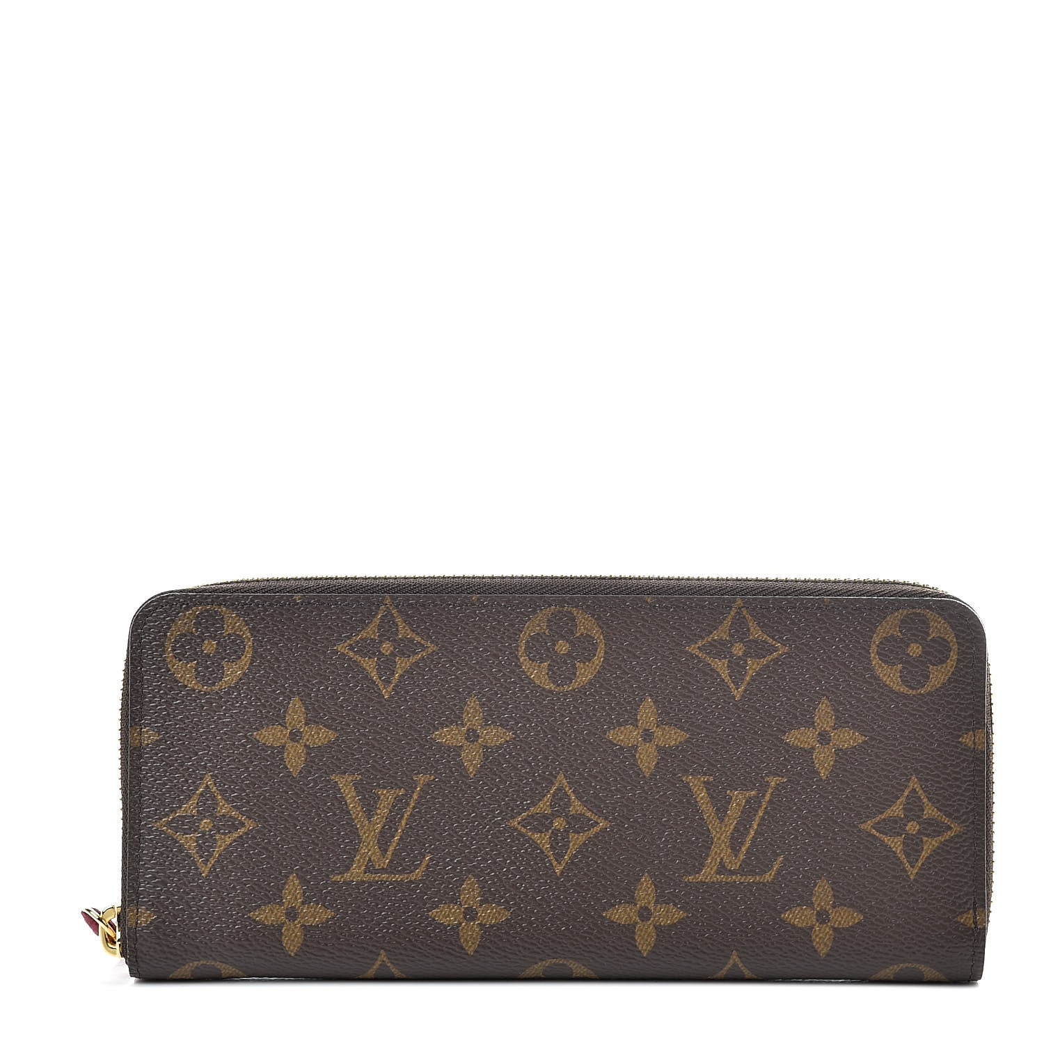 Louis Vuitton Monogram Clemence Wallet Fuchsia 1 of 8
