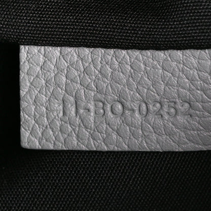 Christian Dior X BIRKENSTOCK Grained Calfskin Embroidered Safari Messenger Grey White 7 of 10