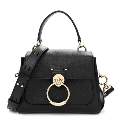 Chloe Calfskin Mini Tess Day Bag Black 1 of 10
