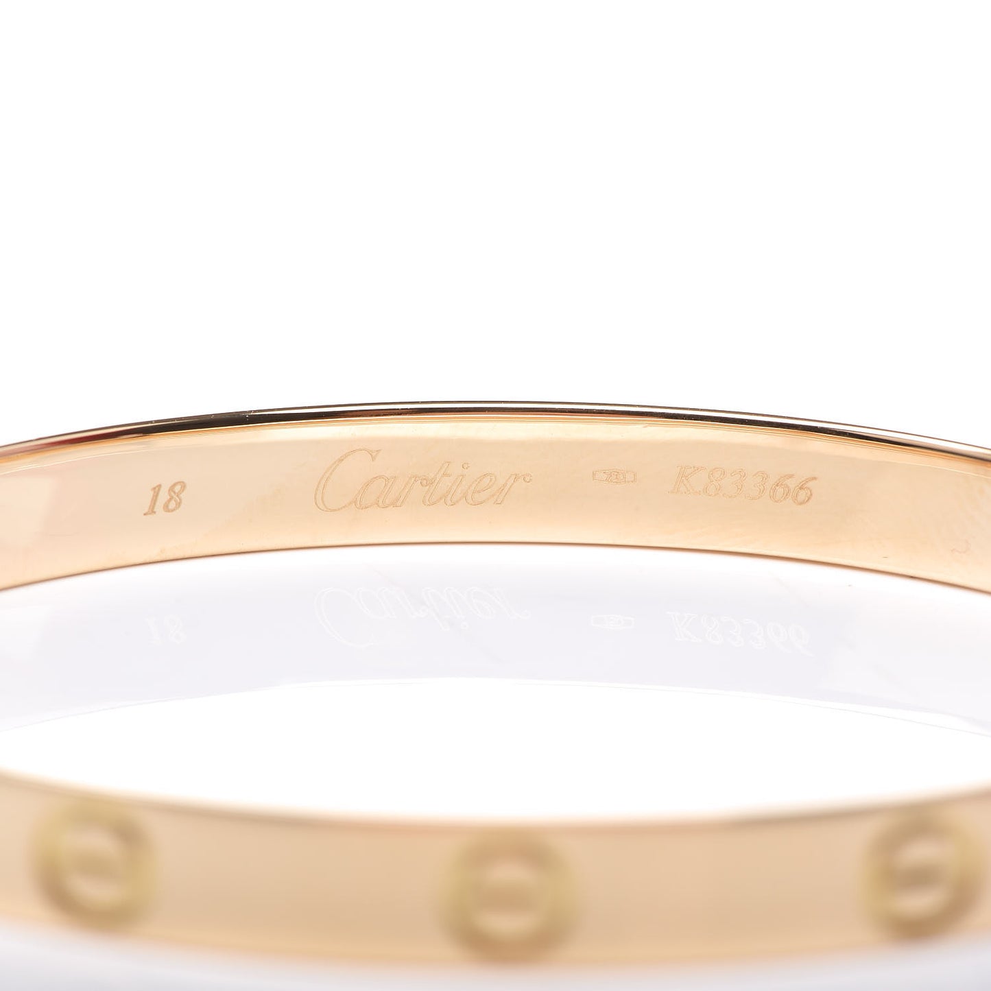 18K Yellow Gold LOVE Bracelet 18