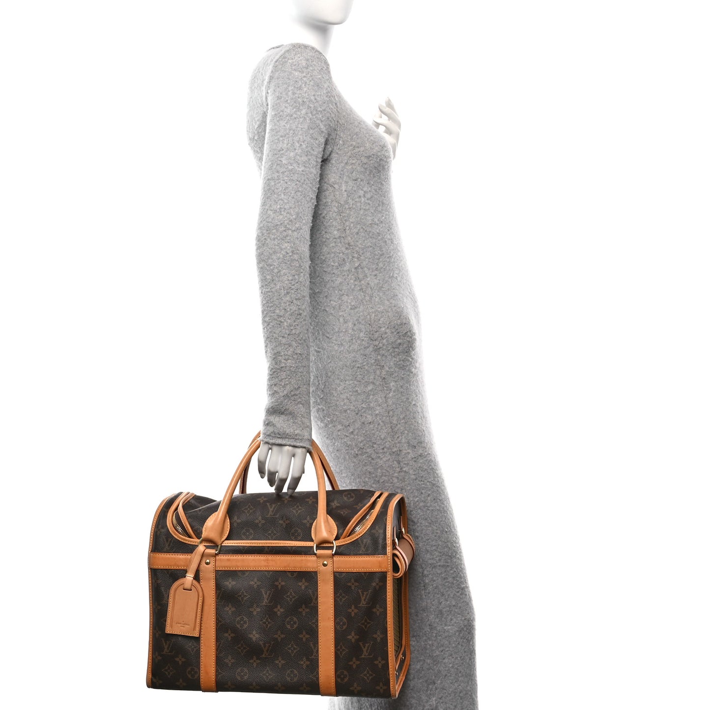 Monogram Dog Carrier 40