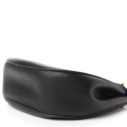 Chloe Grained Lambskin Drew Shoulder Bag Black 9 of 9
