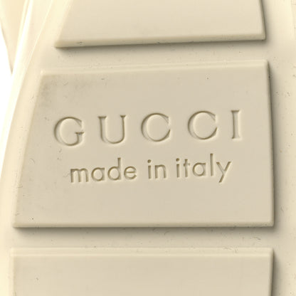 Gucci Calfskin Logo Womens Rhyton Sneakers 39 Ivory 8 of 9
