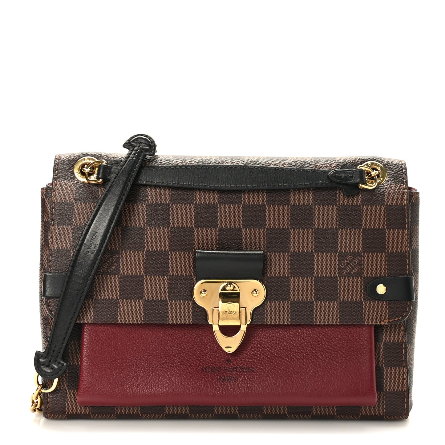 Damier Ebene Vavin PM Bordeaux
