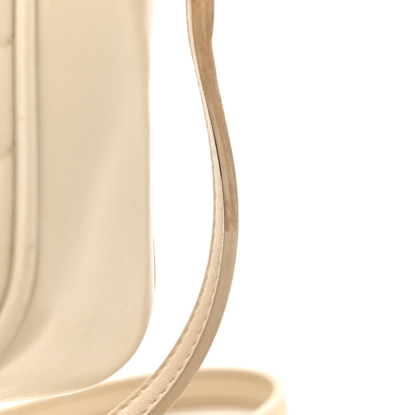 Calfskin Matelasse Monogram Lou Camera Bag Crema Soft