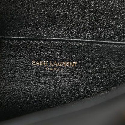 Saint Laurent Calfskin Monogram Baby Cabas Black 6 of 12