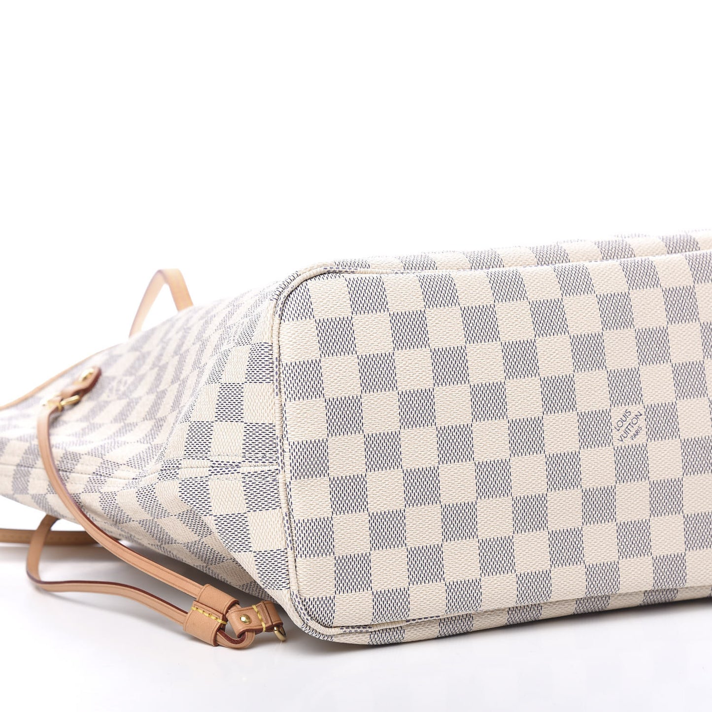 Damier Azur Neo Neverfull MM Rose Ballerine