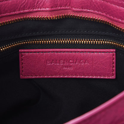 Balenciaga Agneau Classic Gold Hardware S City Rose Dahlia 7 of 8