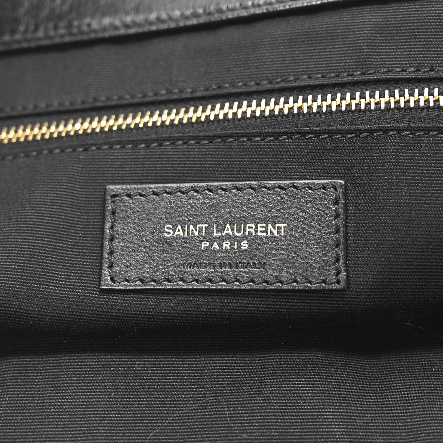 Saint Laurent Lambskin Quilted Maxi Icare Shopping Tote Black 6 of 10
