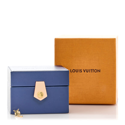 Louis Vuitton 18K Yellow Gold Diamond Idylle Blossom LV Stud Single Earring 5 of 5