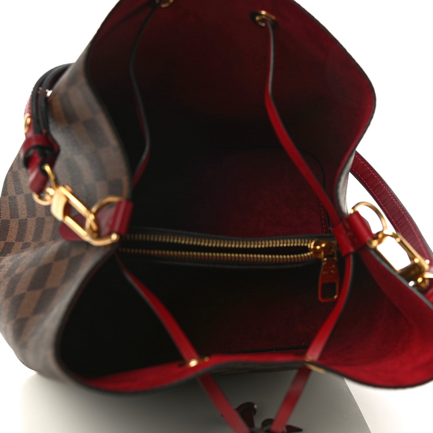 Louis Vuitton Damier Ebene Neonoe MM Cherry Berry 5 of 9